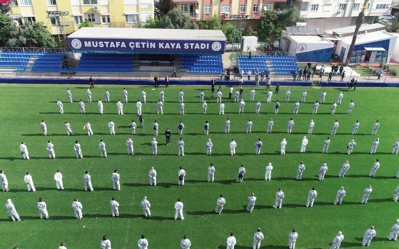Burası Türkiye! Korona ordusu kuruldu 2