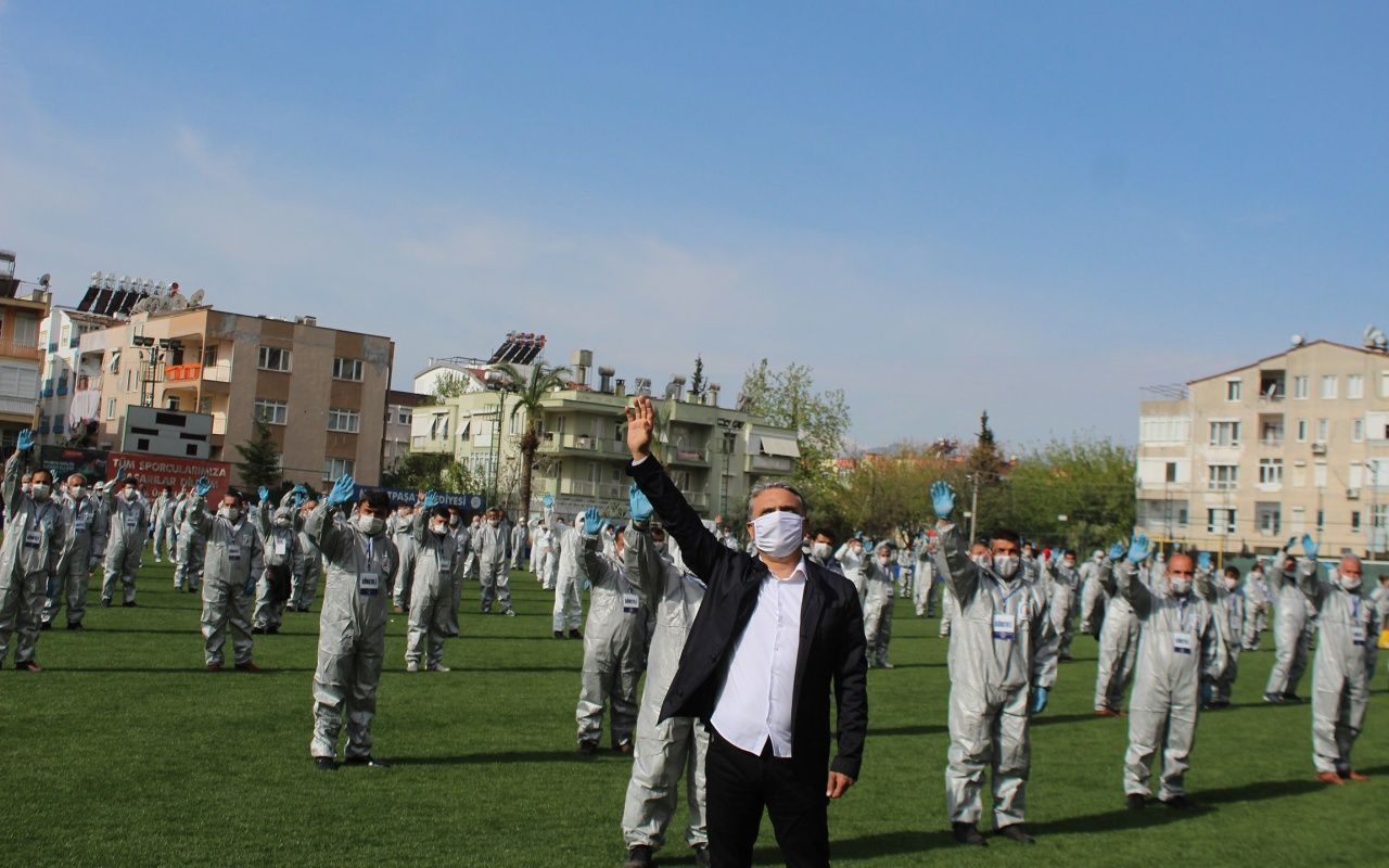 Burası Türkiye! Korona ordusu kuruldu 8