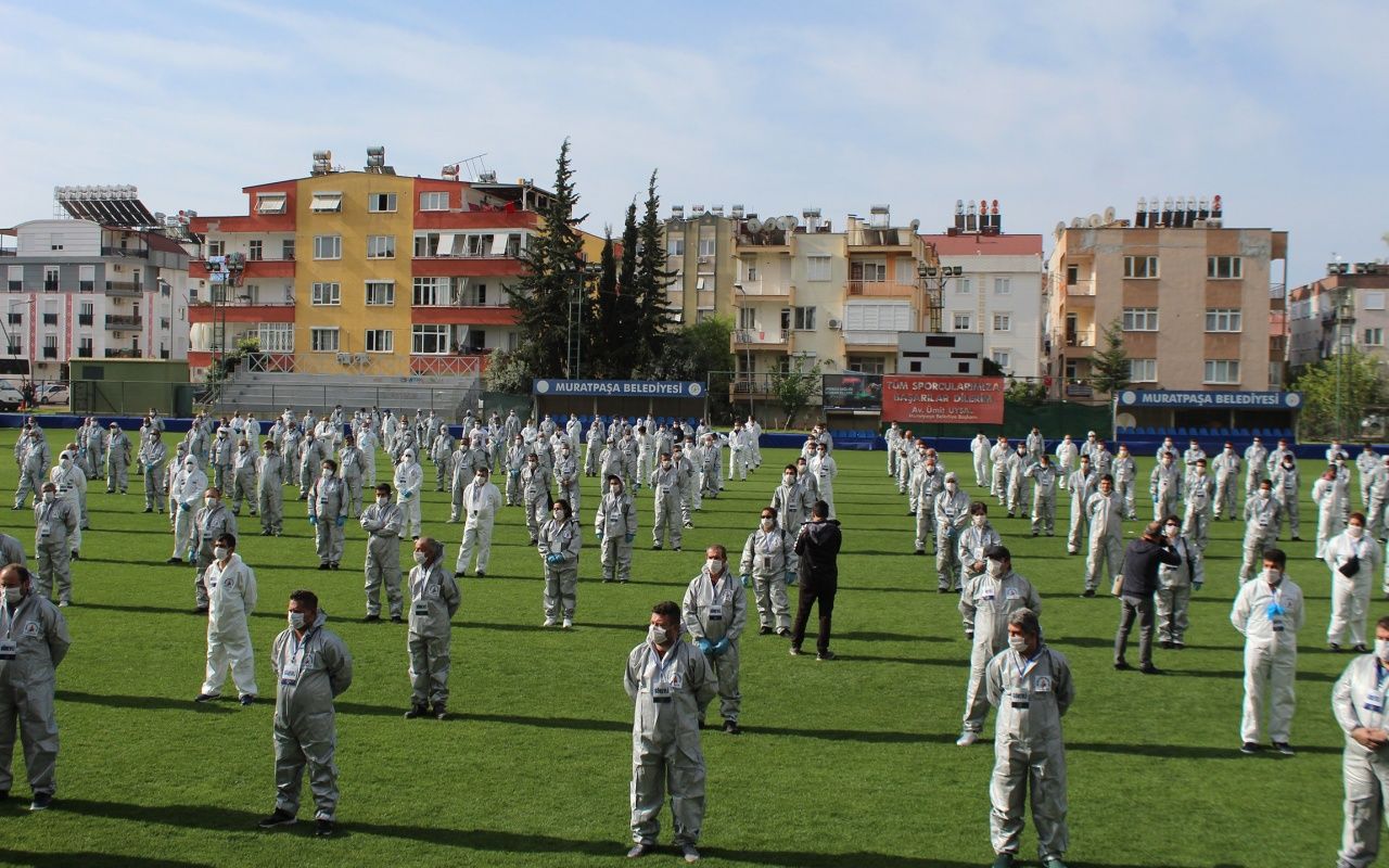 Burası Türkiye! Korona ordusu kuruldu 12