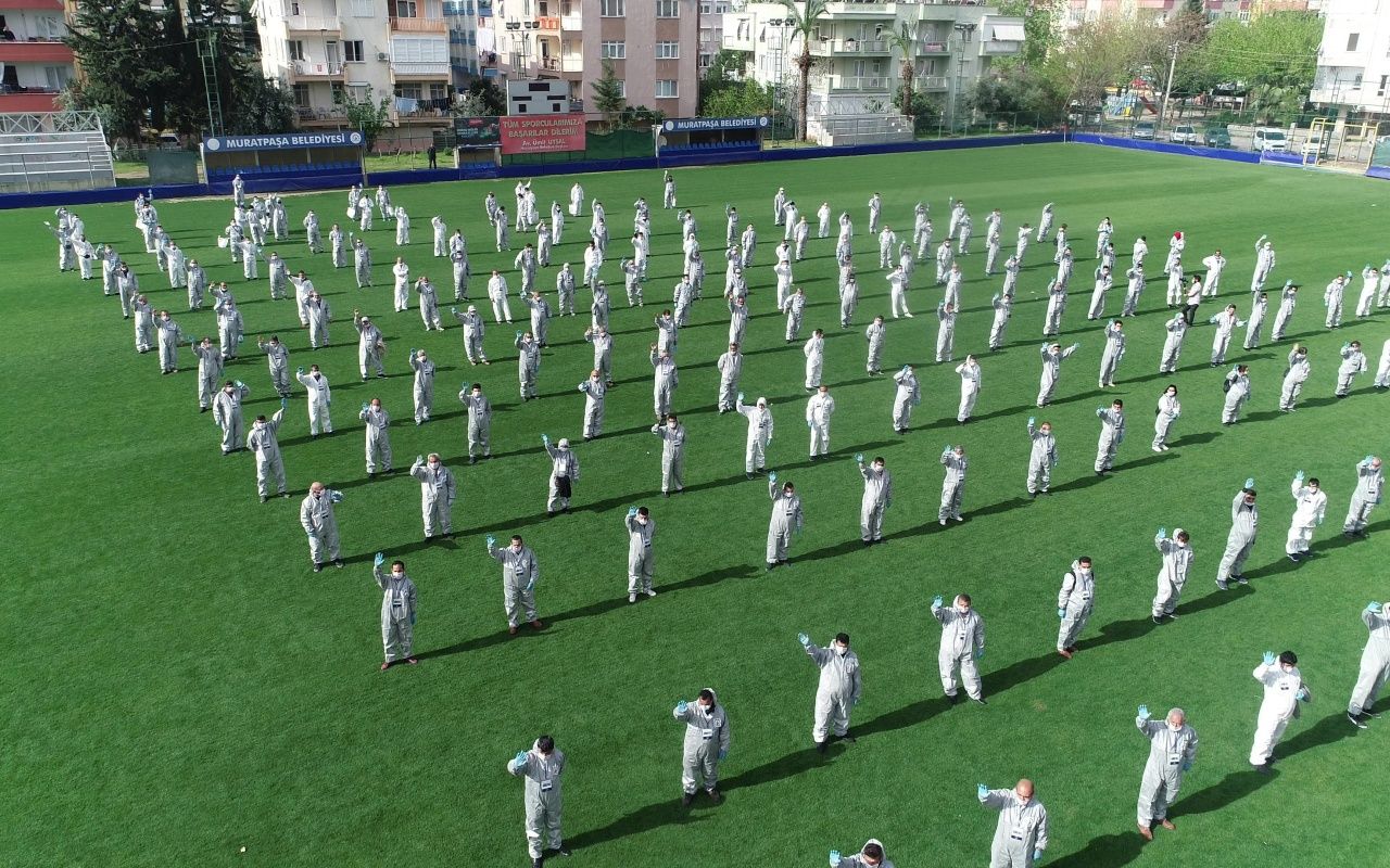 Burası Türkiye! Korona ordusu kuruldu 15