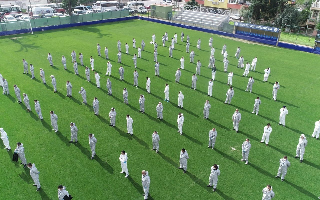 Burası Türkiye! Korona ordusu kuruldu 13