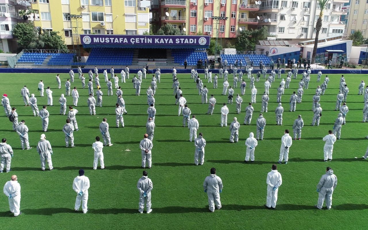 Burası Türkiye! Korona ordusu kuruldu 7