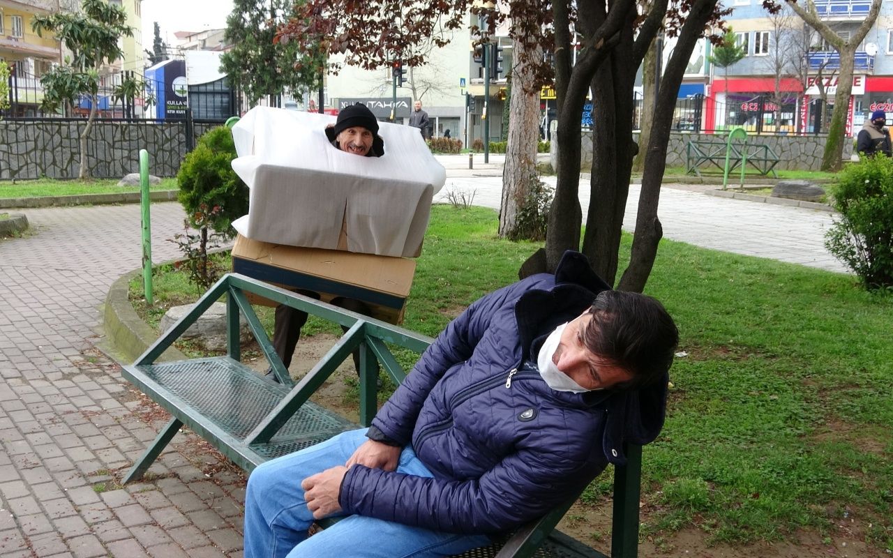 Korona kılığına girip insanları bayılttı! "Dışarı çıkarsanız size bulaşırım" 5