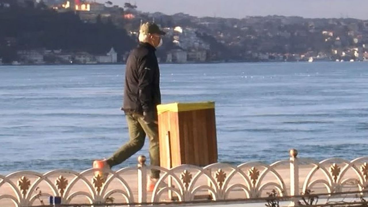 Son dakika... İstanbul'da bugün... Onca çağrılara rağmen sahilde sabah sporu 1