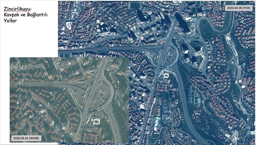 İşte koronanın Türkiye'ye etkisi! Uzaydan görüntülendi 16