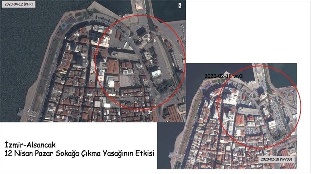 İşte koronanın Türkiye'ye etkisi! Uzaydan görüntülendi 31