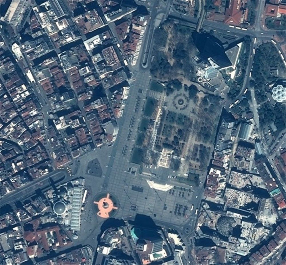 İşte koronanın Türkiye'ye etkisi! Uzaydan görüntülendi 12