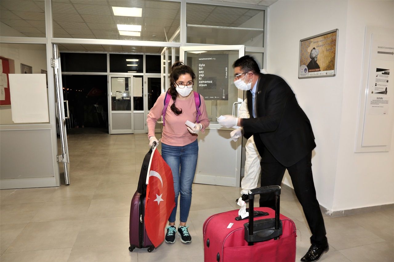 KKTC'den gelen 189 Türk karantina altına alındı! 18