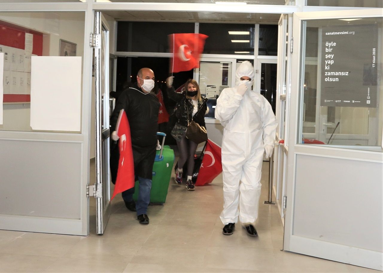KKTC'den gelen 189 Türk karantina altına alındı! 23