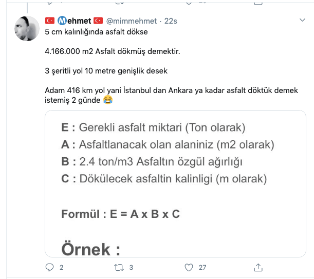 İmamoğlu "2 günde 500 bin ton asfalt döktük" dedi! Sosyal medyadan tepki yağdı... 5