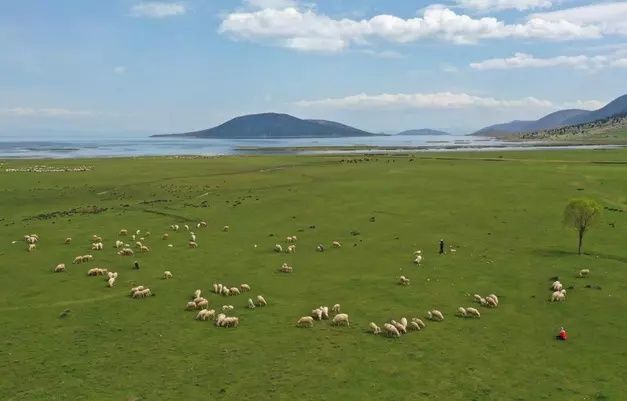 Gölün ortasında izole yaşam! Korona buraya uğramadı 9
