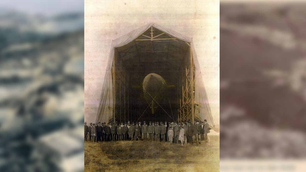 Bir Alman zeplininden 1918'de çekilen kuş bakışı İstanbul fotoğrafları 18