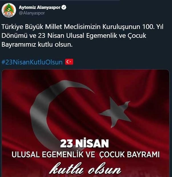 Futbol camiasından 23 Nisan mesajları 9