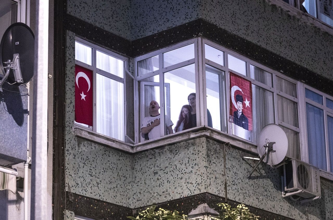 Türkiye tek yürek! Hep bir ağızdan İstiklal Marşı! 7