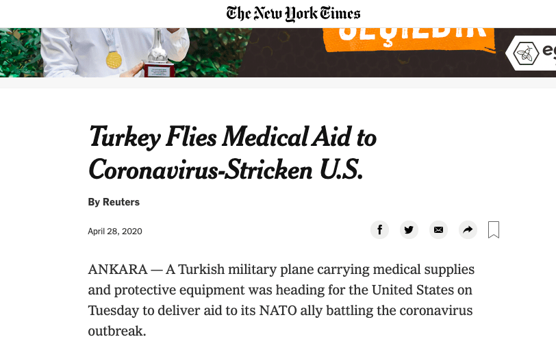 ABD medyasında gündem Türkiye'nin yardımı 7