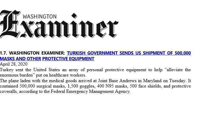 Türkiye'nin yardımı ABD medyasının manşetlerinde! 10
