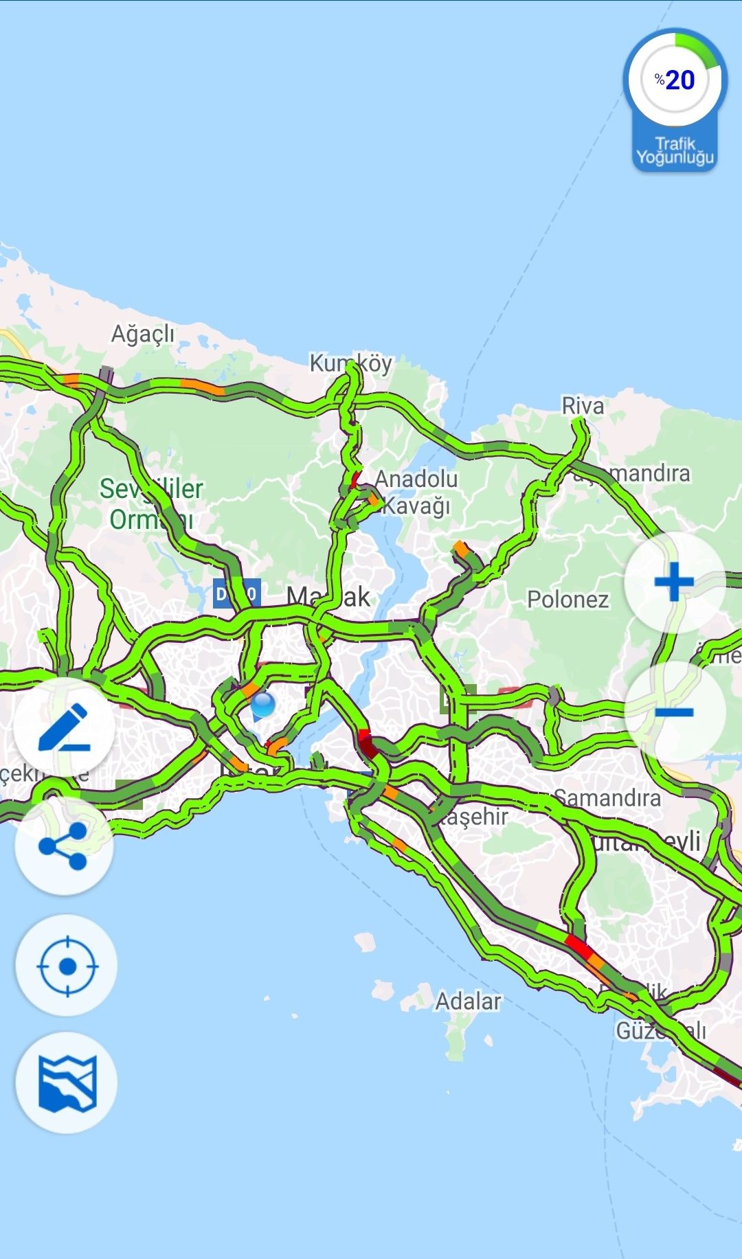 İstanbul trafiği eski günlerini aratmıyor! 9