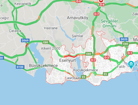 İstanbul trafiği eski günlerini aratmıyor! 11