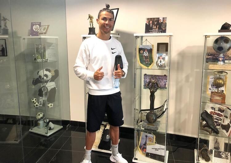 Ronaldo karantina süresini doldurdu, İtalya'ya uçtu! 5