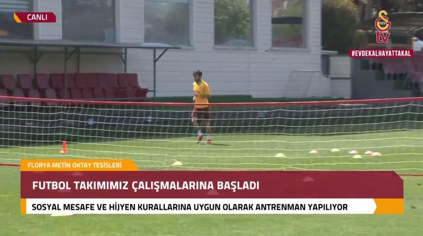 Galatasaray antrenmanlara başladı! 2