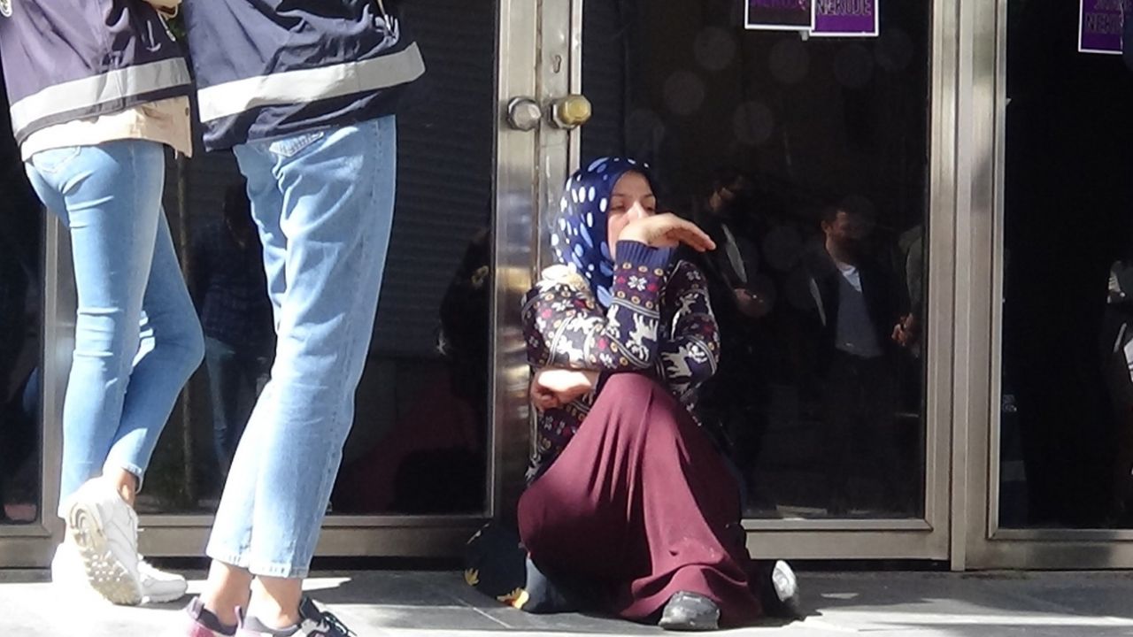 Son dakika... Diyarbakır’da HDP il binası önünde gergin anlar 1