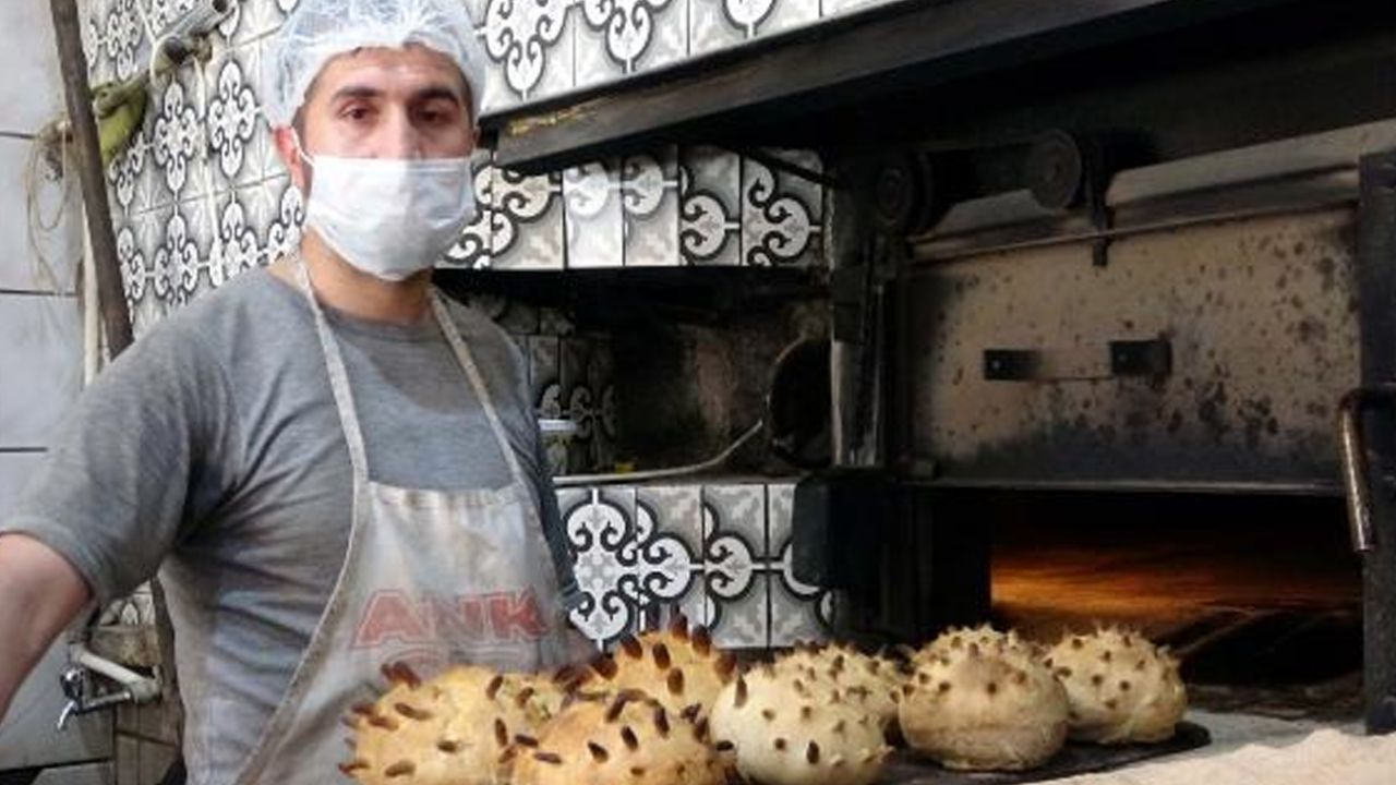 Koronavirüsü şeklinde ekmek üretti 6