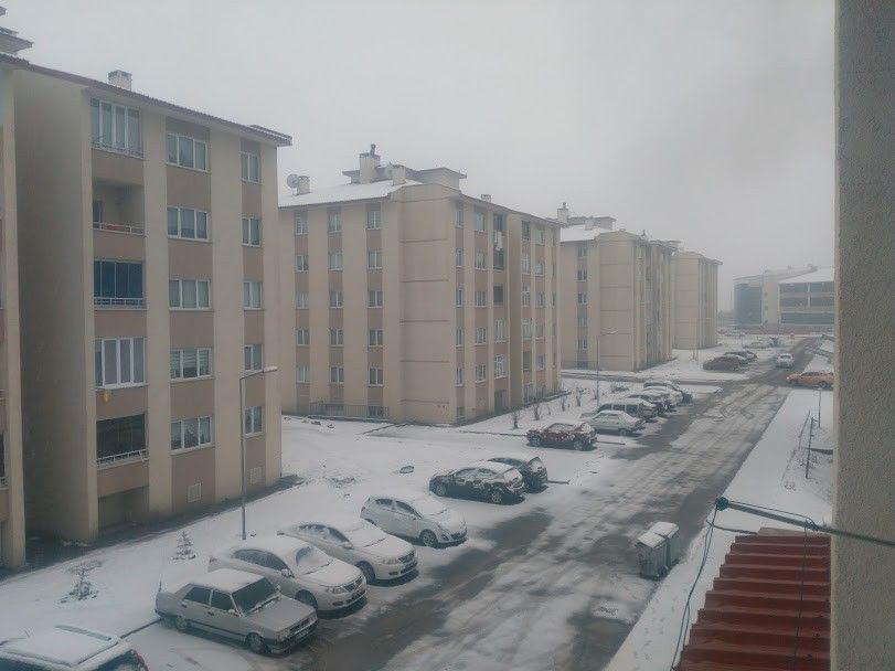 Ardahan'da mayıs ayında kar sürprizi 3