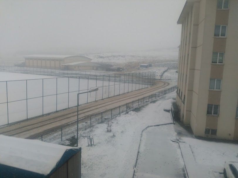 Ardahan'da mayıs ayında kar sürprizi 7