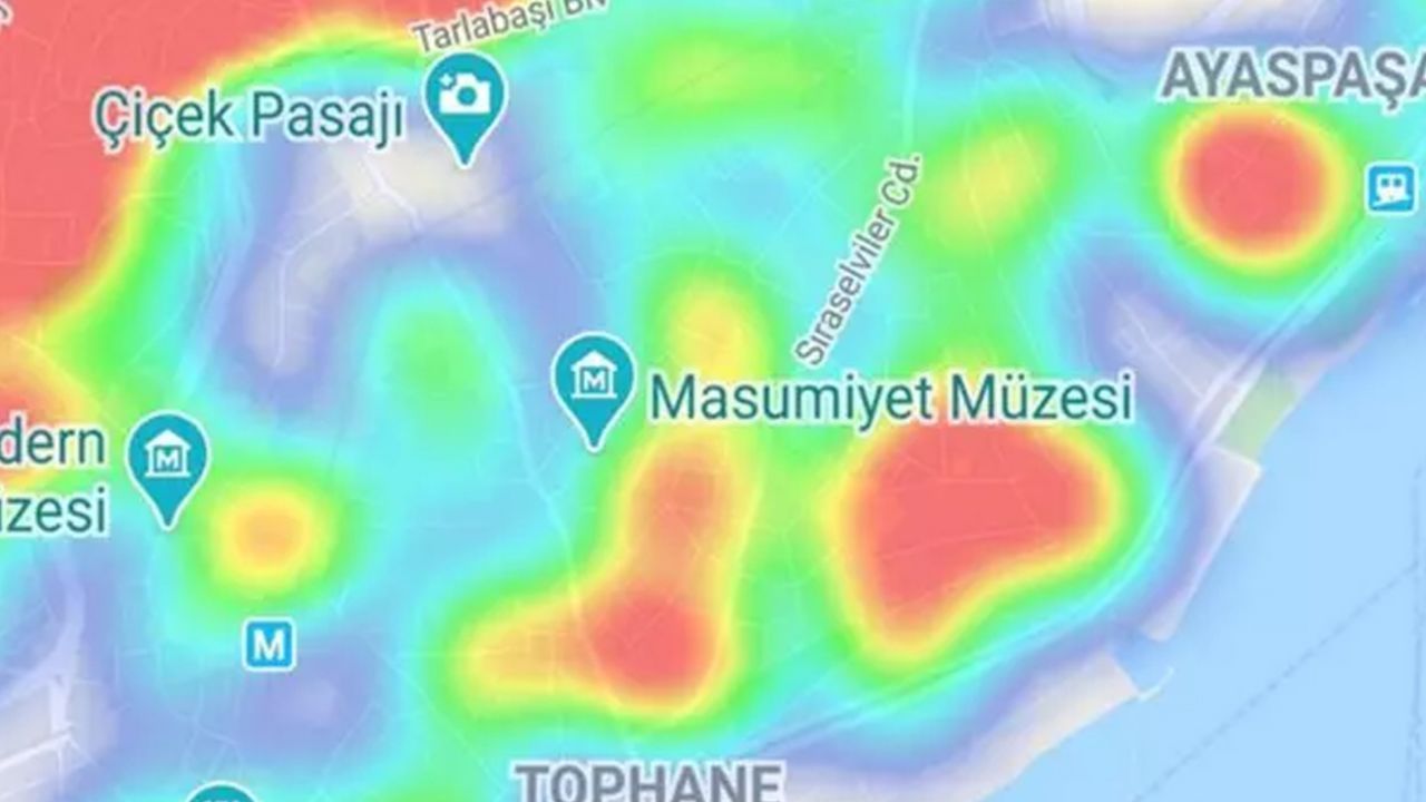 İstanbul'un korona haritasının 14 günlük değişimi! İşte ilçe ilçe son durum 6