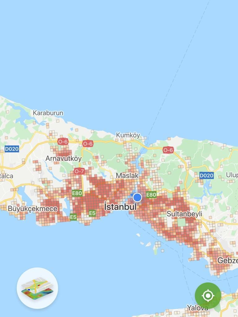 İstanbul'un korona haritasının 14 günlük değişimi! İşte ilçe ilçe son durum 1