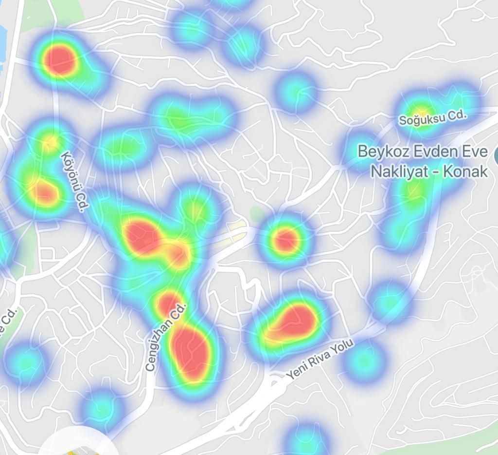 İstanbul'un korona haritasının 14 günlük değişimi! İşte ilçe ilçe son durum 5