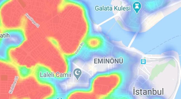 Harita güncellendi! İşte en riskli ilçeler... 21