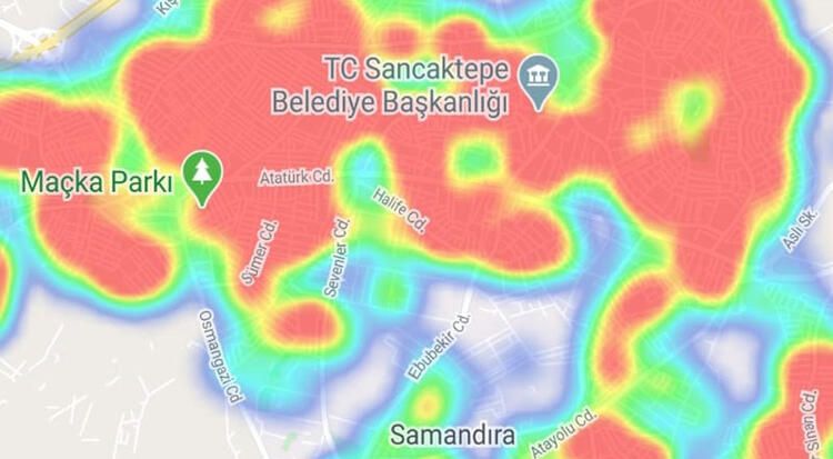 Harita güncellendi! İşte en riskli ilçeler... 32