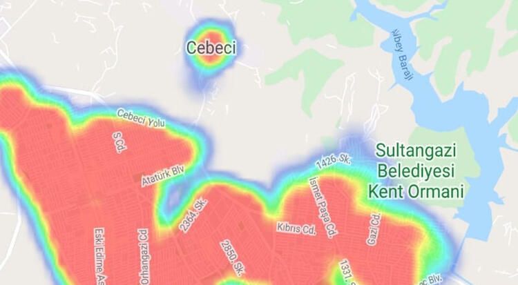 Harita güncellendi! İşte en riskli ilçeler... 36