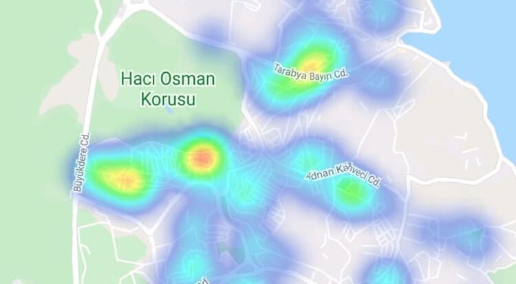 Harita güncellendi! İşte en riskli ilçeler... 33