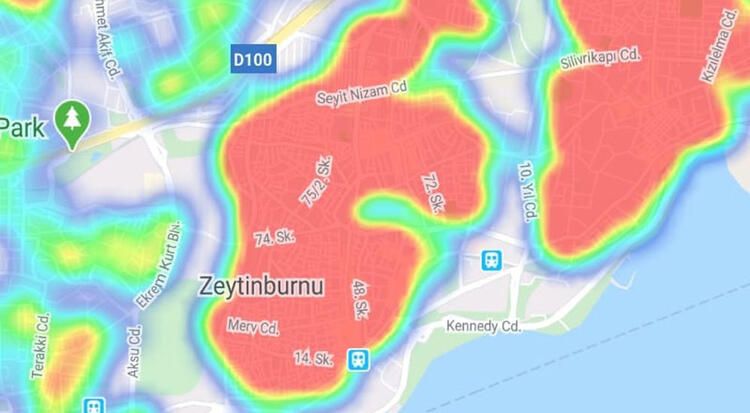 Harita güncellendi! İşte en riskli ilçeler... 40