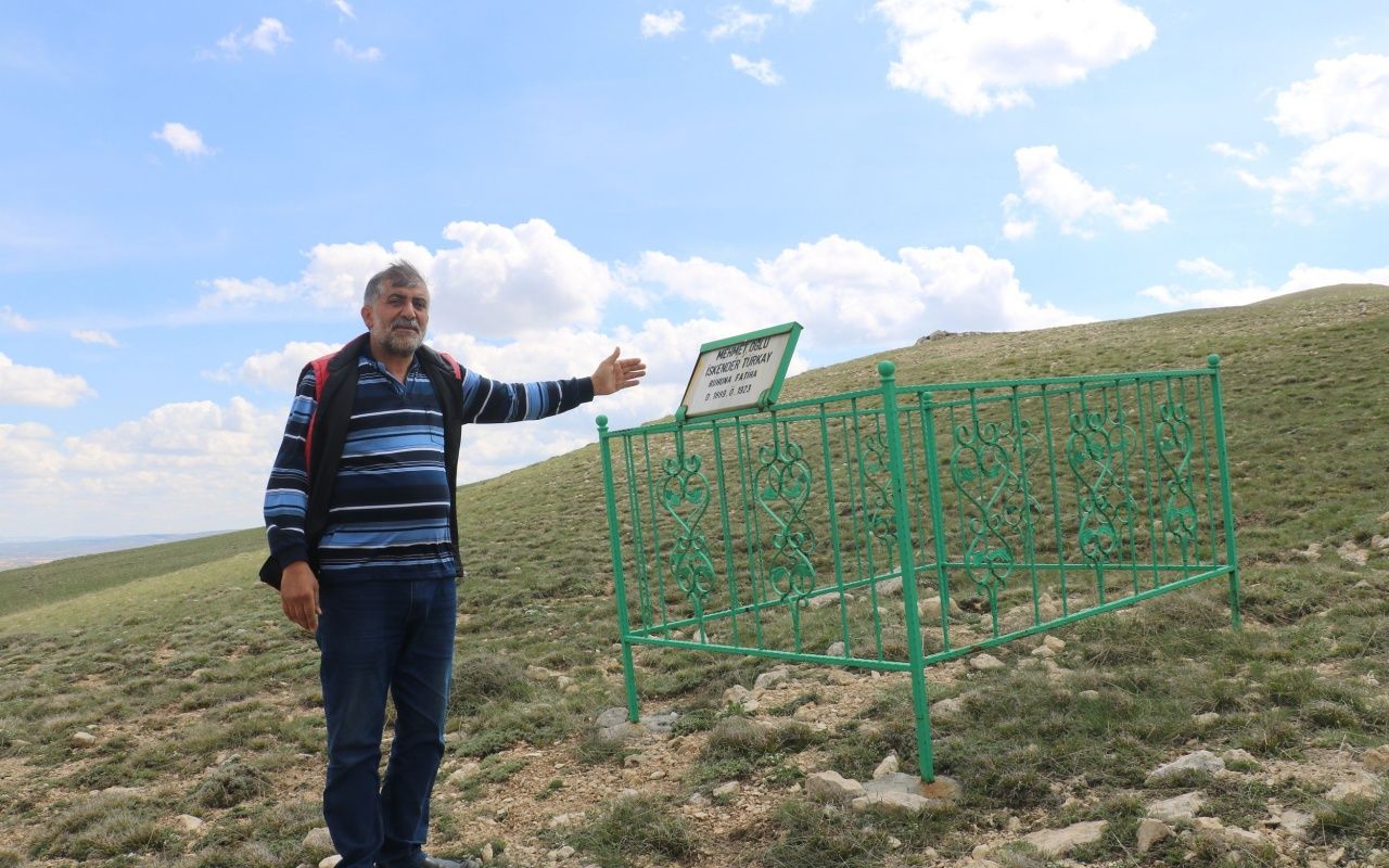 Bozkırın ortasındaki tek mezar, görenleri şaşırtıyor 2