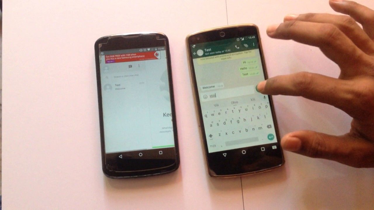 Whatsapp'ta sevgilinize gelen mesajı okumak çok kolay! 1