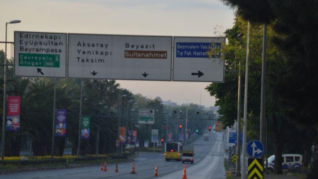 Son dakika... 4 günlük kısıtlamanın ilk gününde İstanbul boş kaldı 9