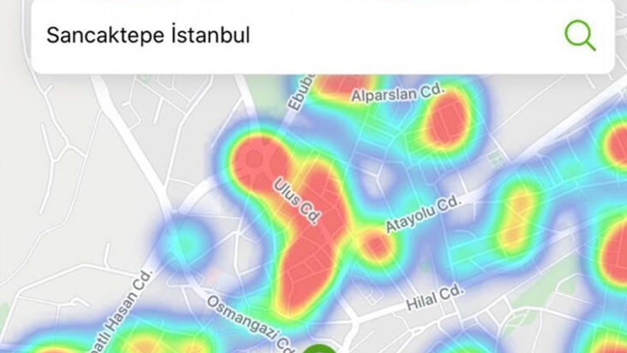 Son dakika... İstanbul’un koronavirüs yoğunluk haritası güncellendi; İşte en riskli bölgeler... 10