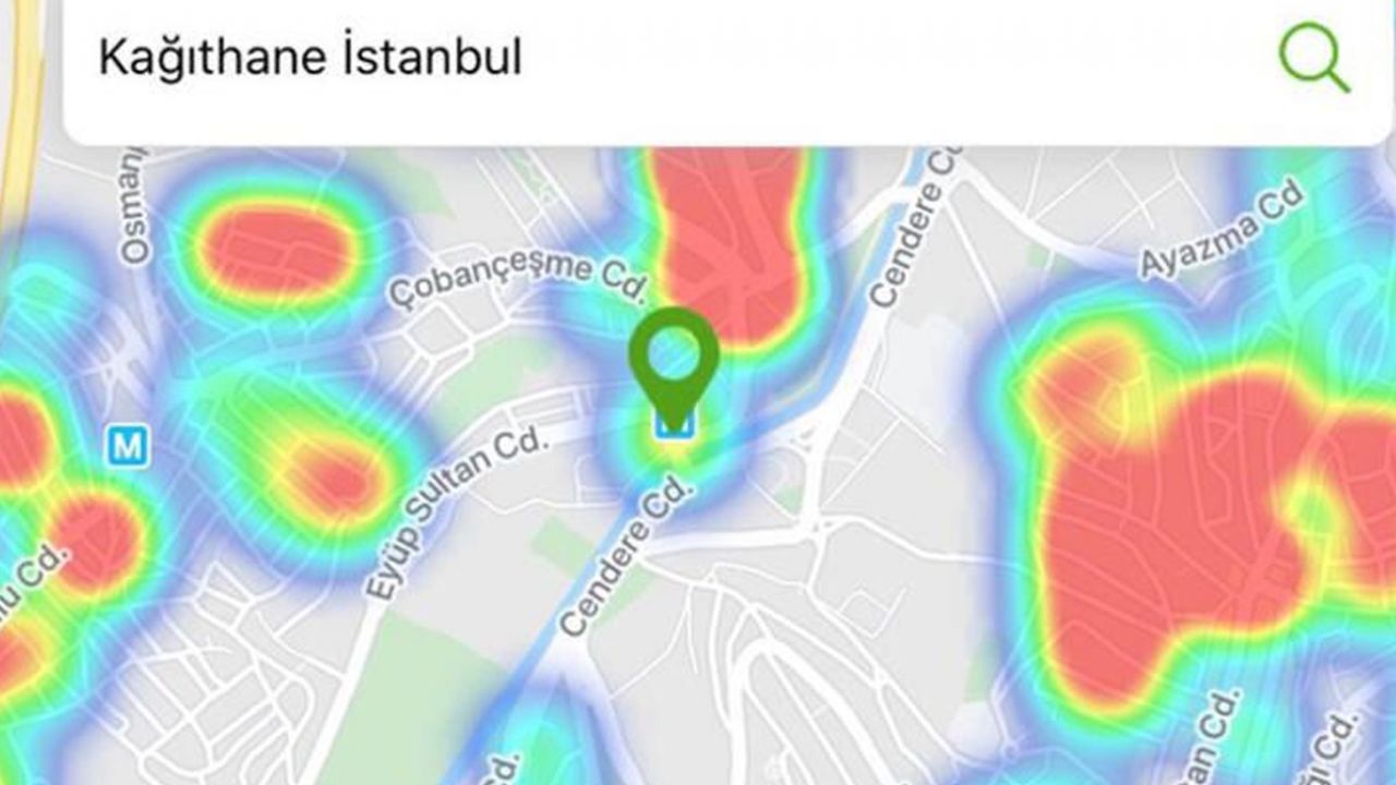 Son dakika... İstanbul’un koronavirüs yoğunluk haritası güncellendi; İşte en riskli bölgeler... 15