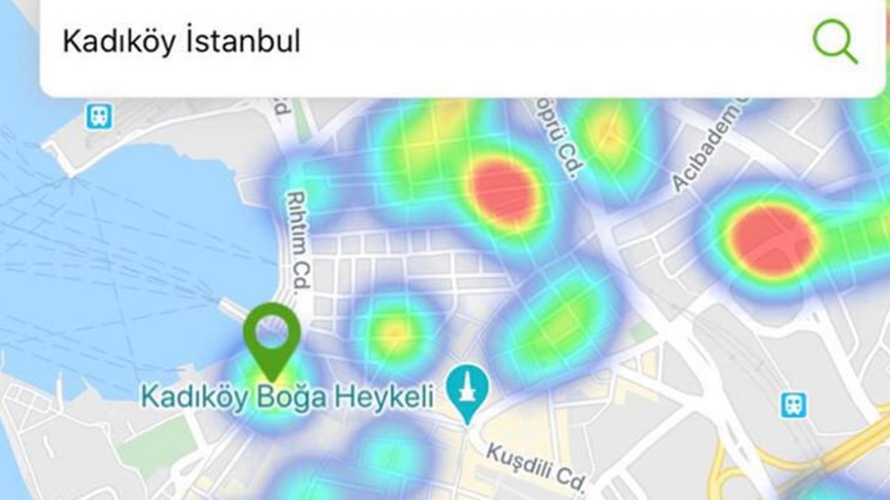 Son dakika... İstanbul’un koronavirüs yoğunluk haritası güncellendi; İşte en riskli bölgeler... 16