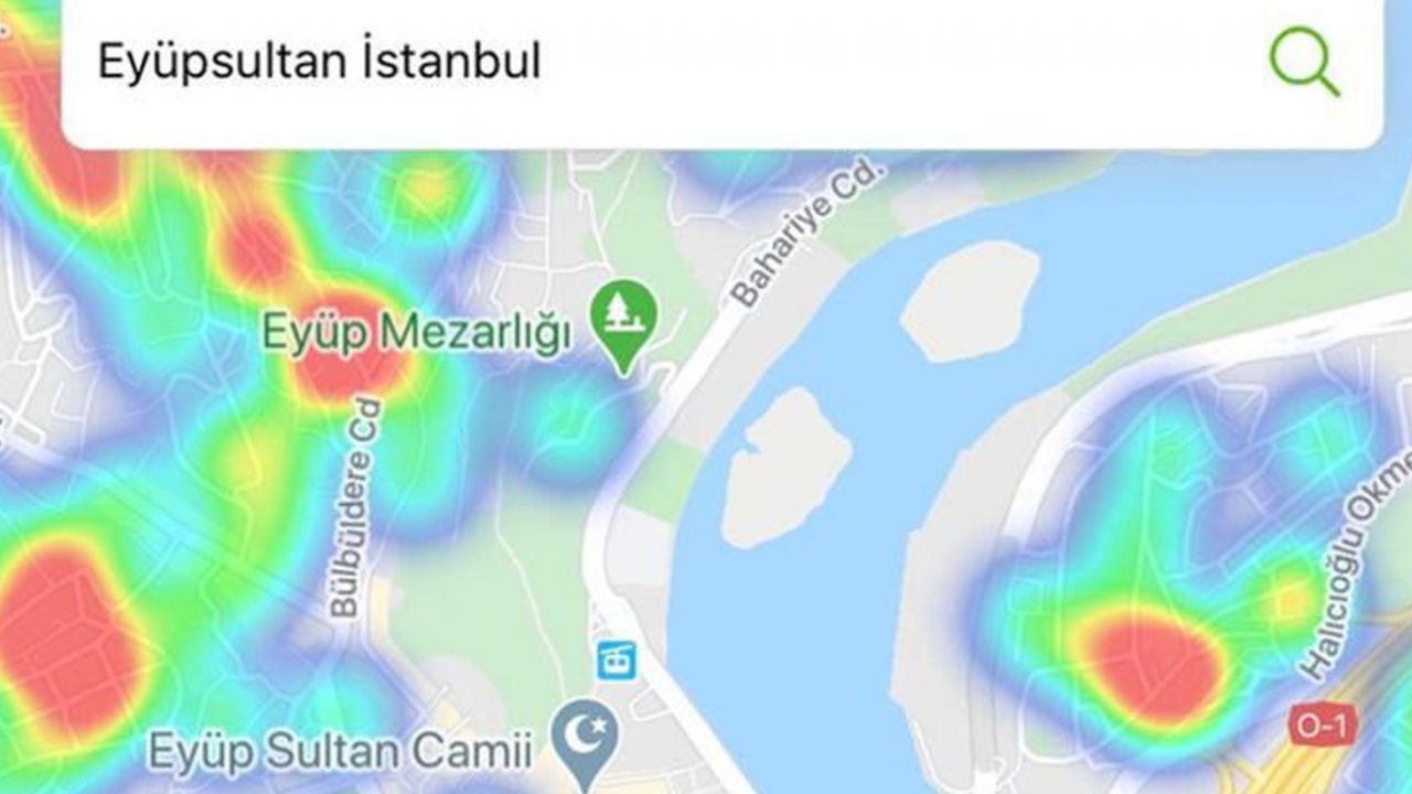 Son dakika... İstanbul’un koronavirüs yoğunluk haritası güncellendi; İşte en riskli bölgeler... 20