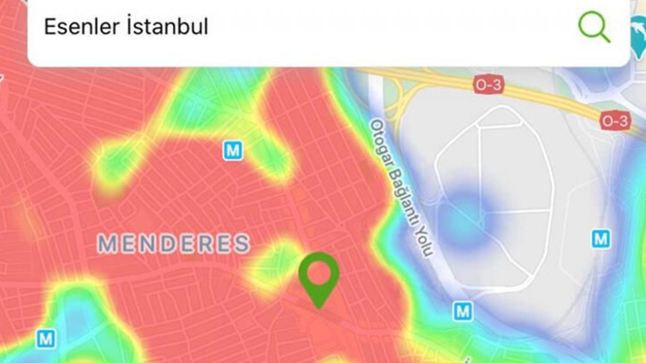 Son dakika... İstanbul’un koronavirüs yoğunluk haritası güncellendi; İşte en riskli bölgeler... 21