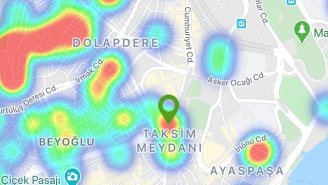 Son dakika... İstanbul’un koronavirüs yoğunluk haritası güncellendi; İşte en riskli bölgeler... 24