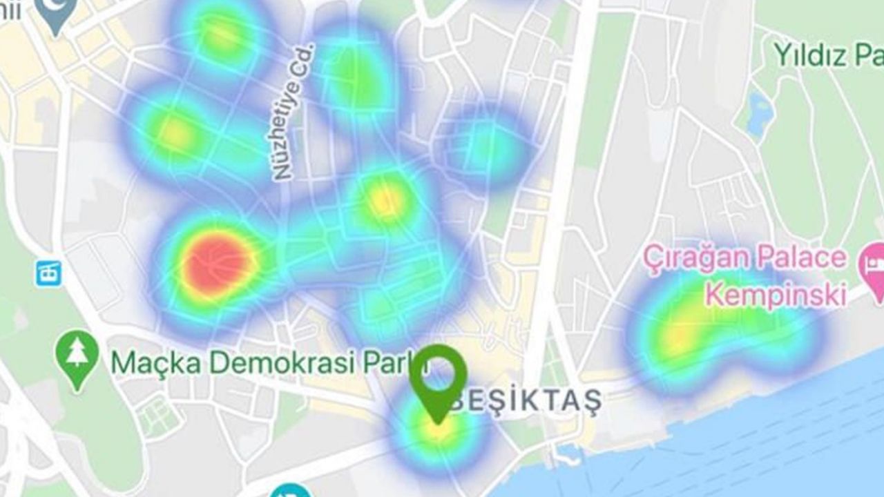 Son dakika... İstanbul’un koronavirüs yoğunluk haritası güncellendi; İşte en riskli bölgeler... 27