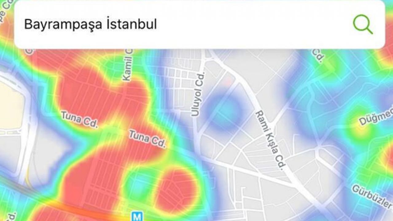 Son dakika... İstanbul’un koronavirüs yoğunluk haritası güncellendi; İşte en riskli bölgeler... 28