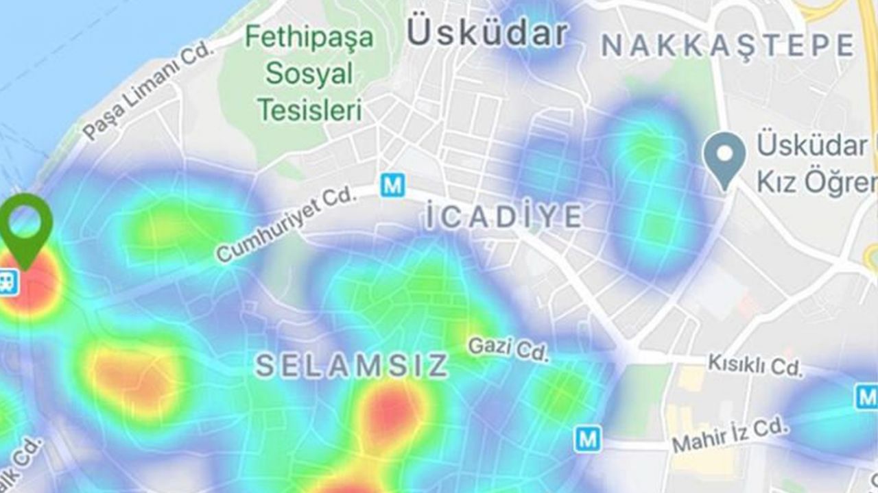 Son dakika... İstanbul’un koronavirüs yoğunluk haritası güncellendi; İşte en riskli bölgeler... 2