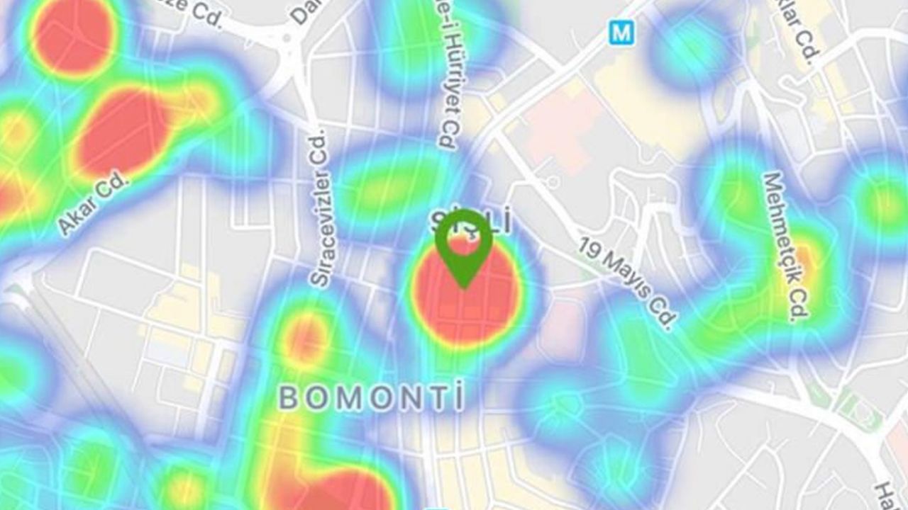 Son dakika... İstanbul’un koronavirüs yoğunluk haritası güncellendi; İşte en riskli bölgeler... 6
