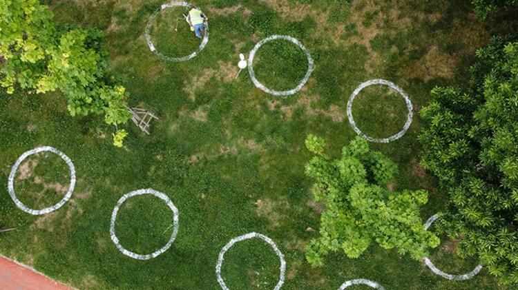Reuters tüm dünyaya geçti! İstanbul'da drone ile görüntülendi... 1